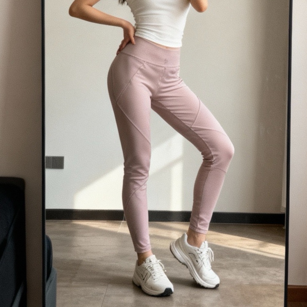 Forever 21 Seam-Detail Active Leggings - NWT